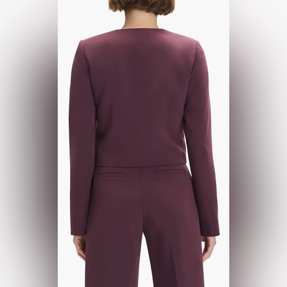 FAVORITE DAUGHTER
THE LAURA JACKET | BURGUNDY - Picture 4 of 5